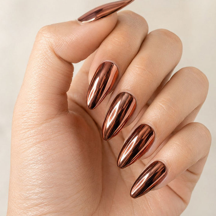 Glossy Stiletto Nail Art Extensions Kalsten