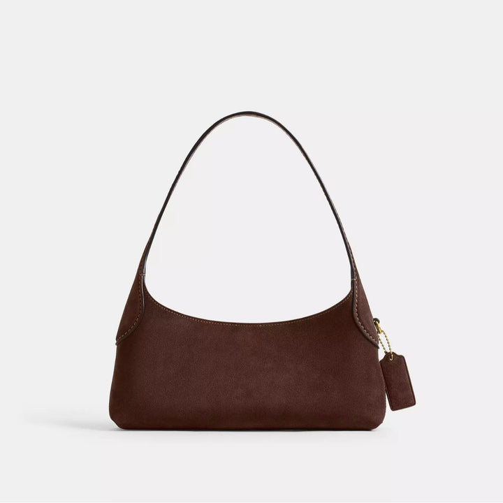 Elegant Suede Shoulder Purse