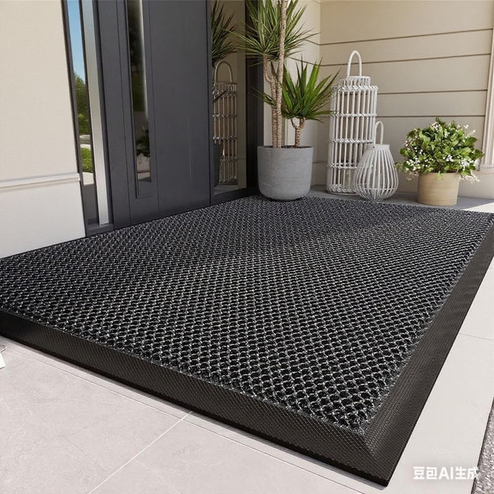 Large Textured Outdoor Entryway Mat Kalsten