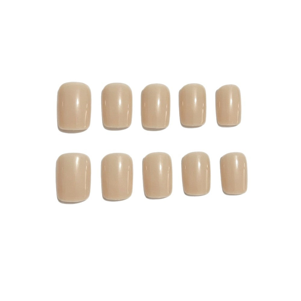 Natural Glossy Nail Enhancements