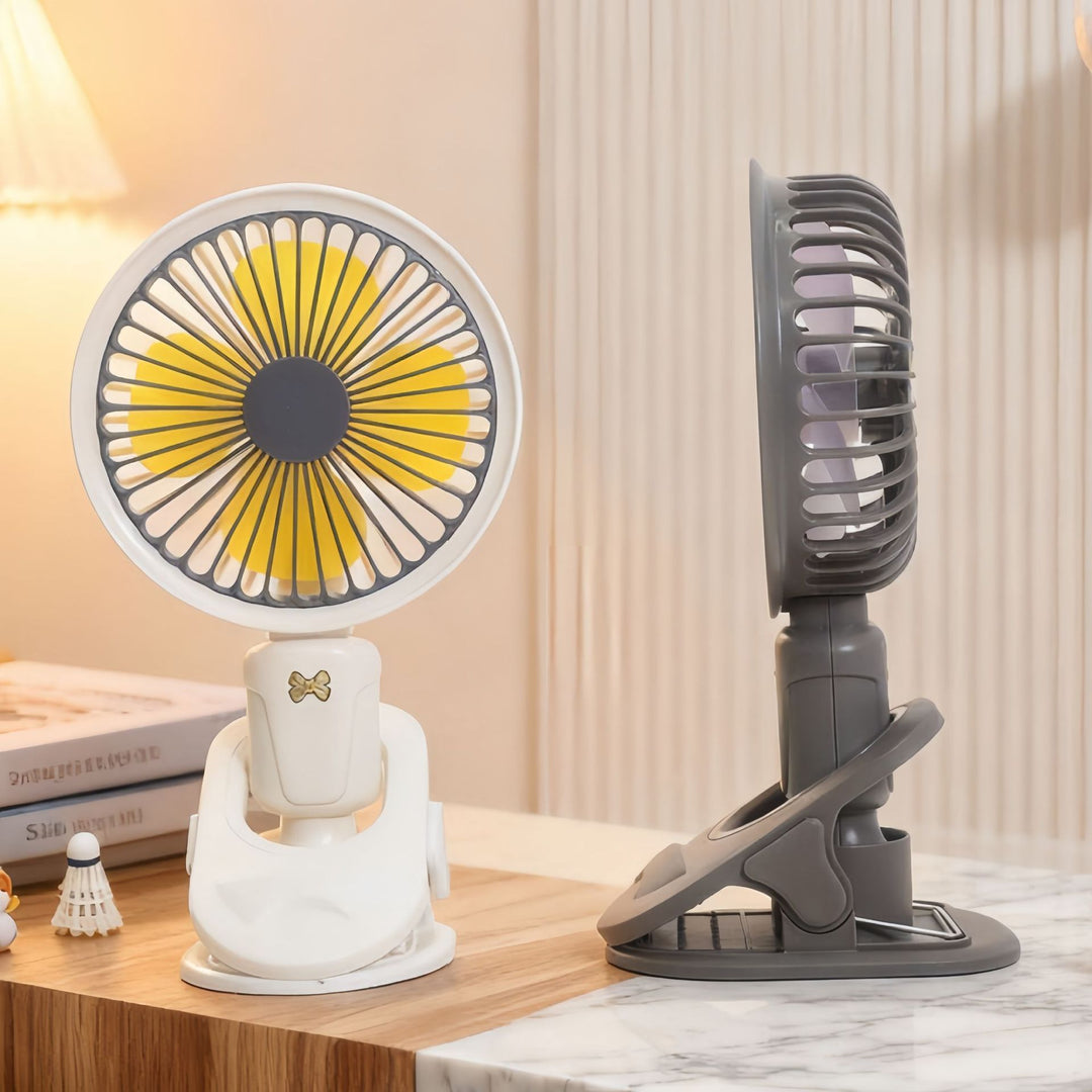 Women's Portable Table Fan with Multifunctional Mount Kalsten