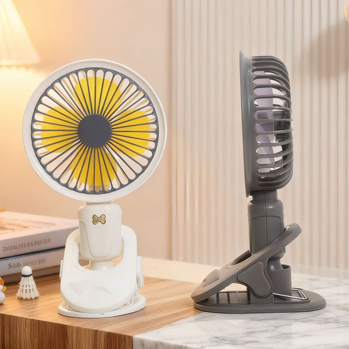 Women's Portable Table Fan with Multifunctional Mount Kalsten