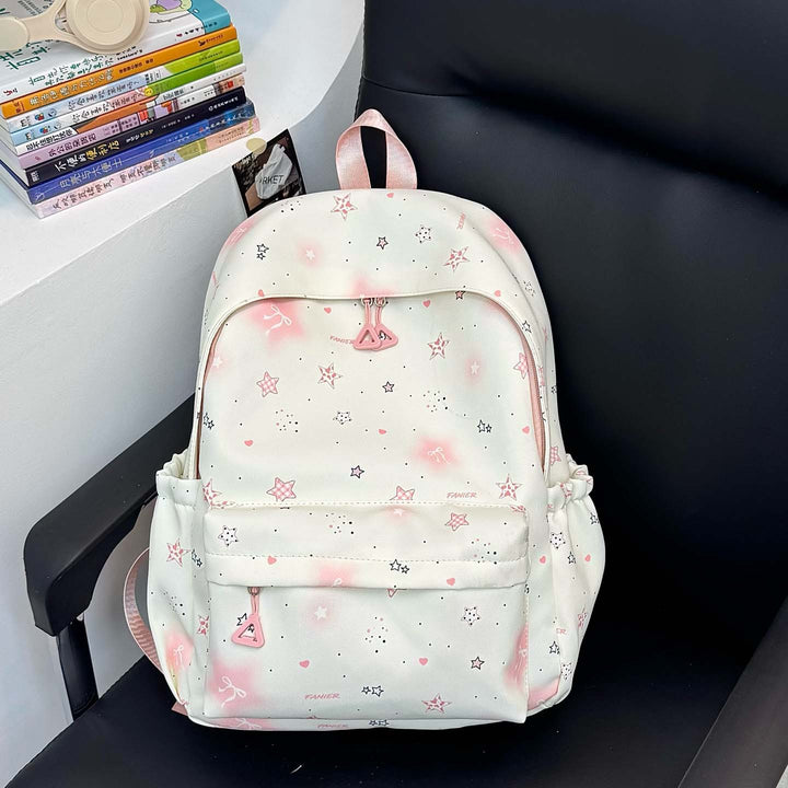 Star-Patterned Lightweight Backpack Kalsten