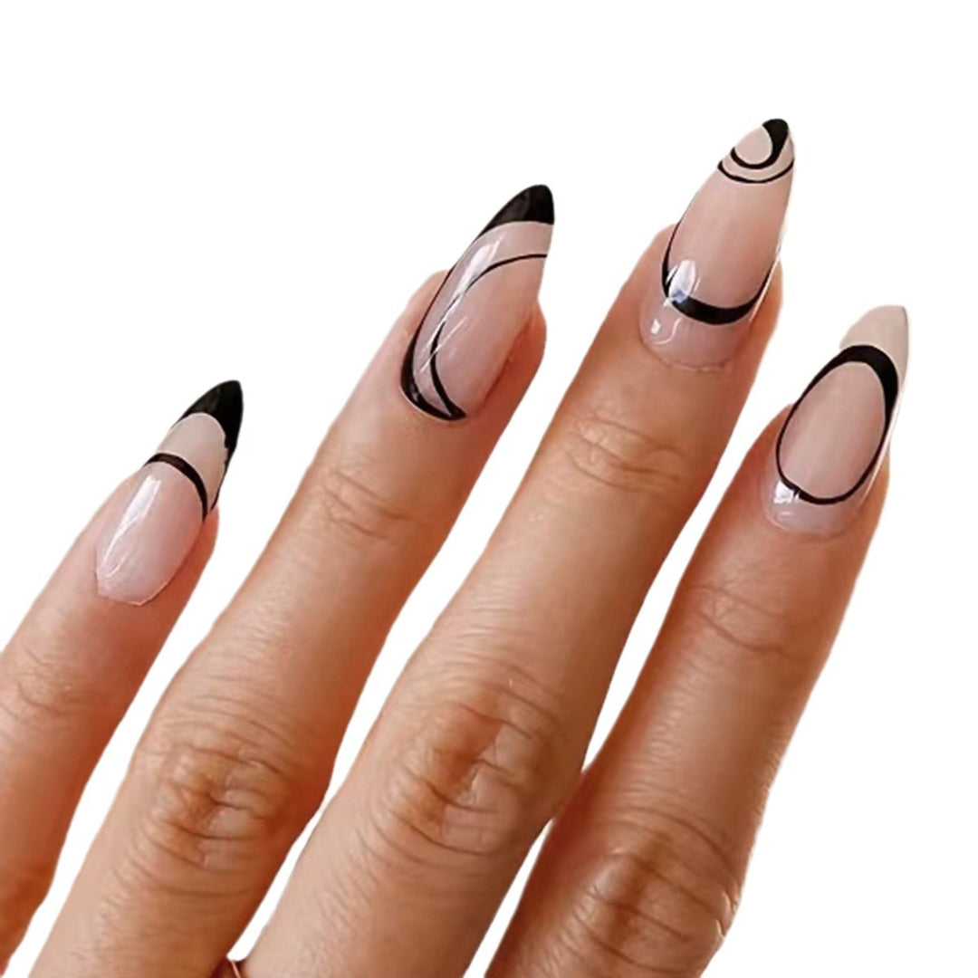 Abstract Nail Art Extensions