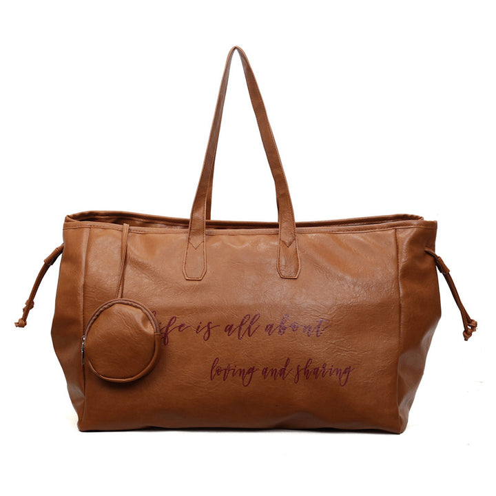Stylish Leather Tote