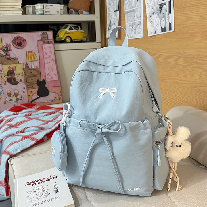 Backpack with Cute Appliqués and Multifunctional Design Kalsten