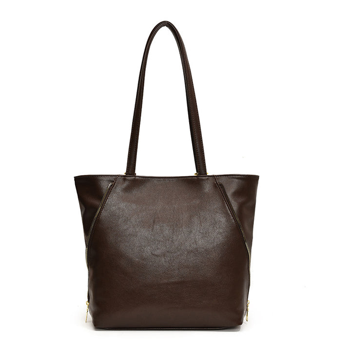 Elegant Faux Leather Tote Bag Kalsten