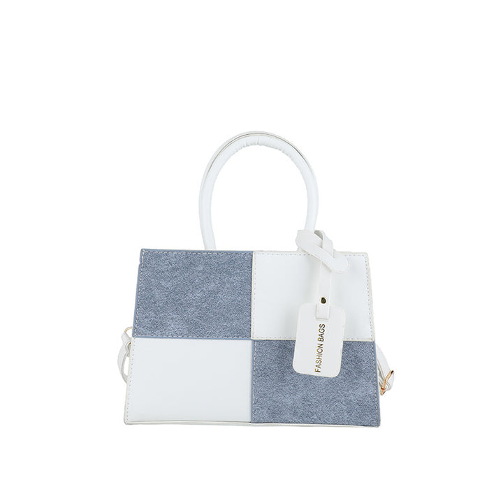 Geometric Patterned Handheld Tote Bag Kalsten