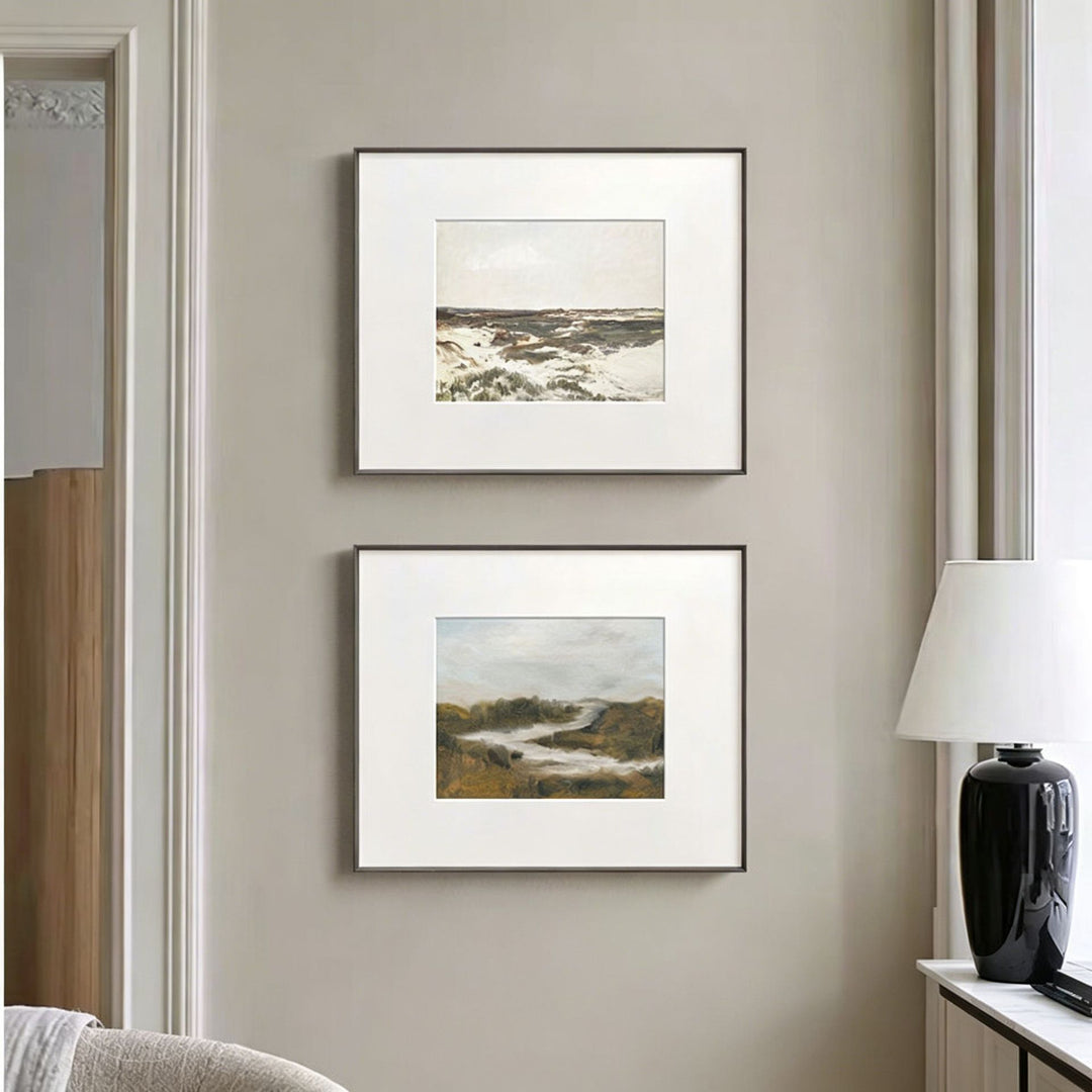 Framed Landscape Canvas Art Print