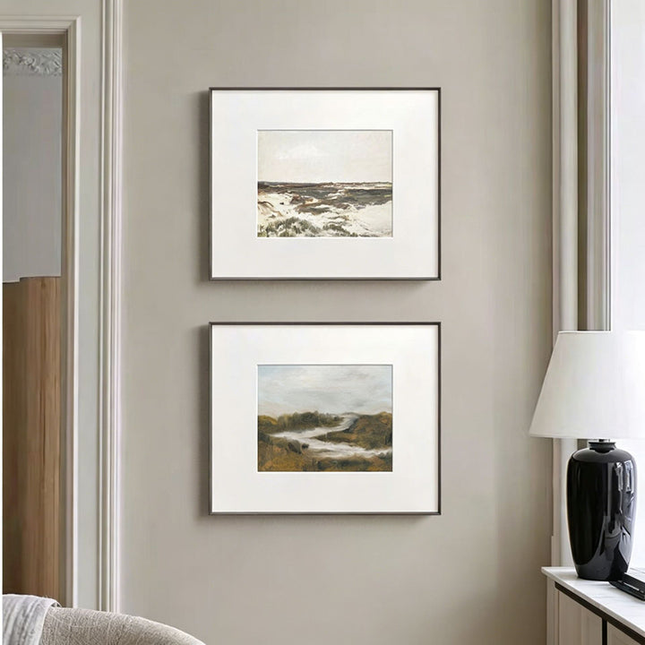 Framed Landscape Canvas Art Print