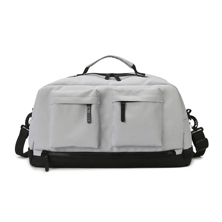 Sporty travel bag with two additional outer pockets Kalsten