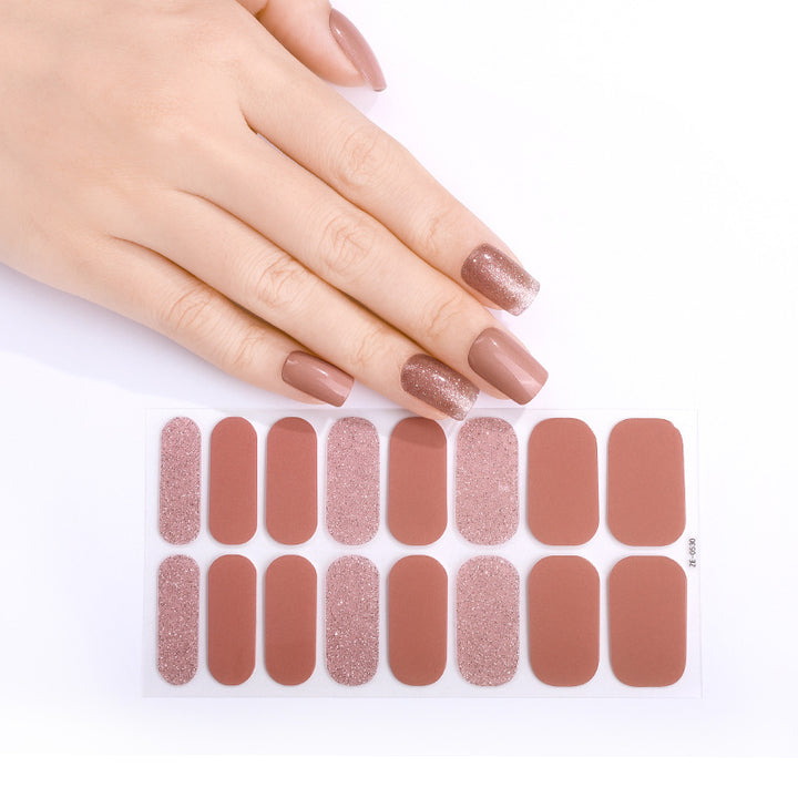 Elegant Press-On Nail Wraps