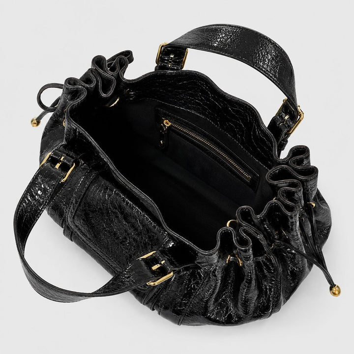 Luxurious Textured Leather Handbag