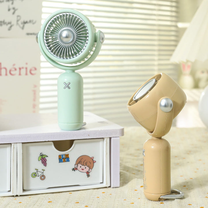 Women's Portable Hand Fan with Cute Animal Design Kalsten