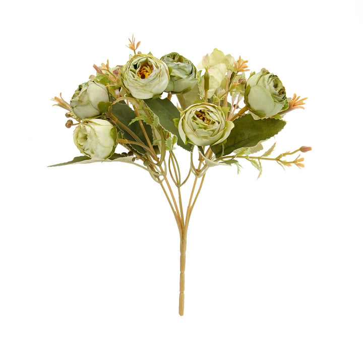 Lifelike Artificial Floral Stem Bouquet