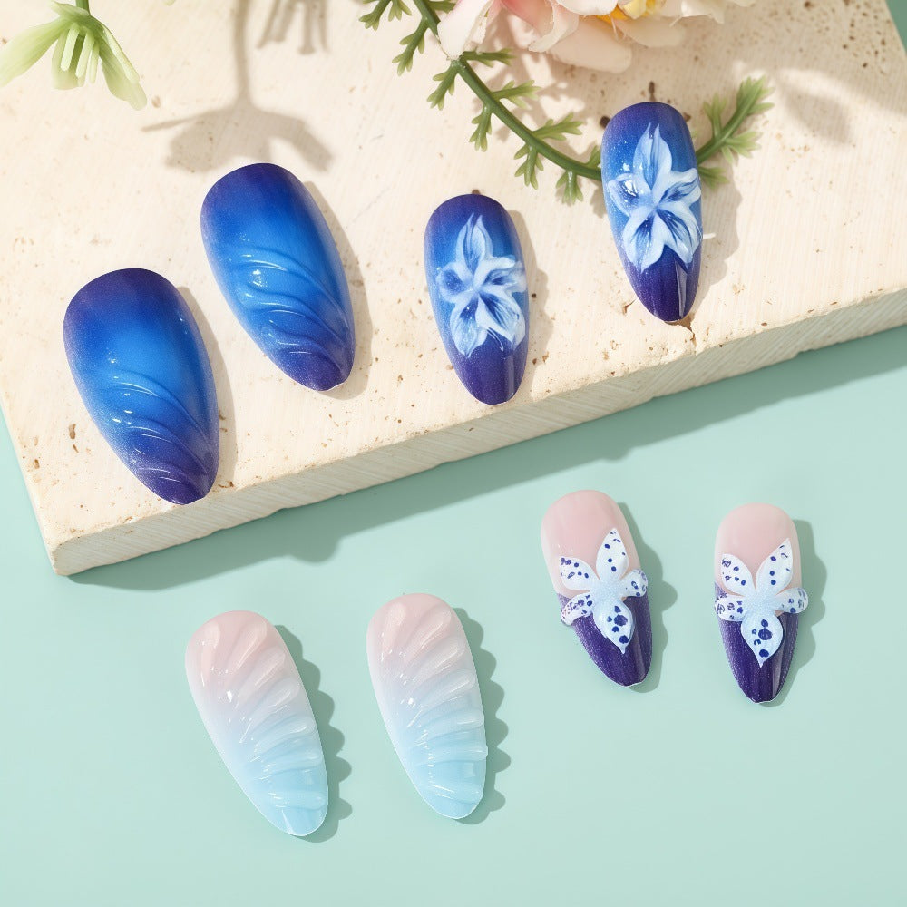 Artificial nails in modern floral design Kalsten