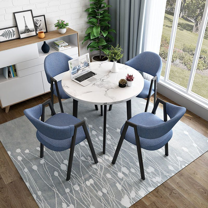 Dining chair with ergonomic upholstery and modern design Kalsten
