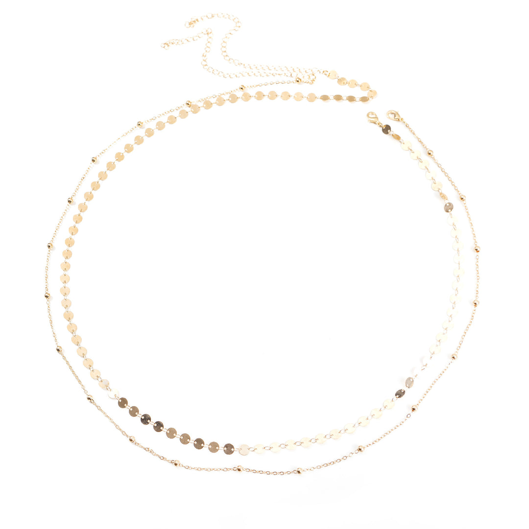 Elegantly Layered Beaded Eyewear Chain Kalsten