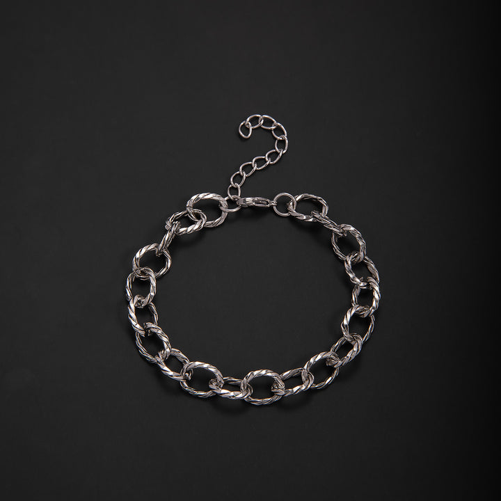 Interlaced Metal Link Bracelet Kalsten