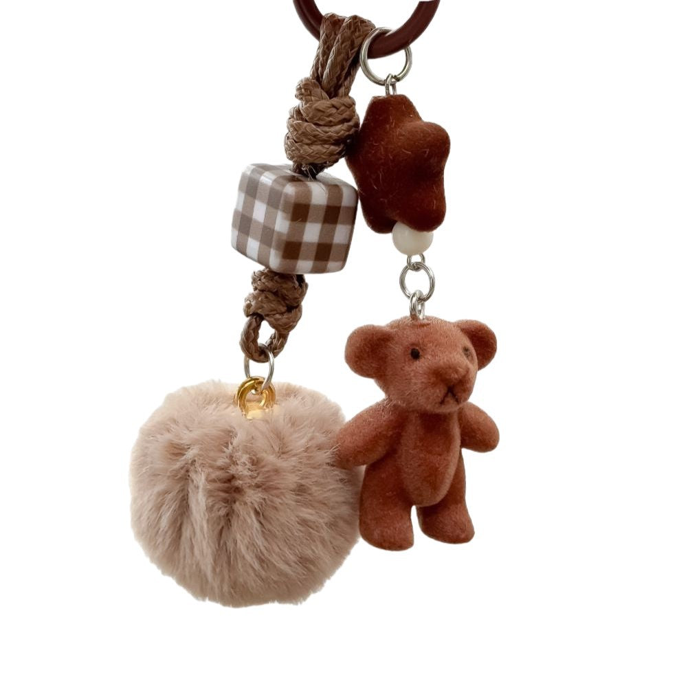 Decorative Plush Bear Keychain Kalsten