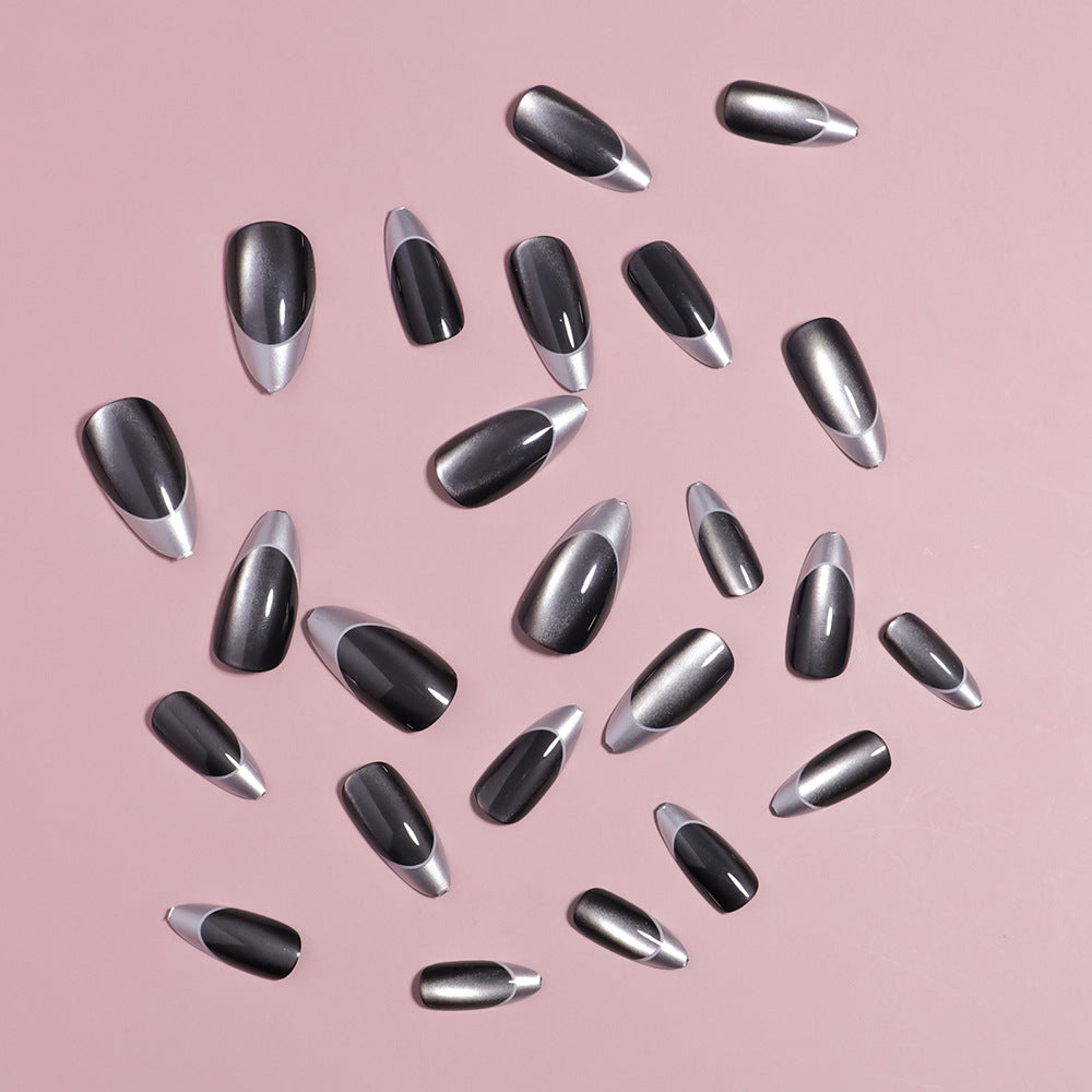 Artful Abstract Design Press-On Nails Kalsten