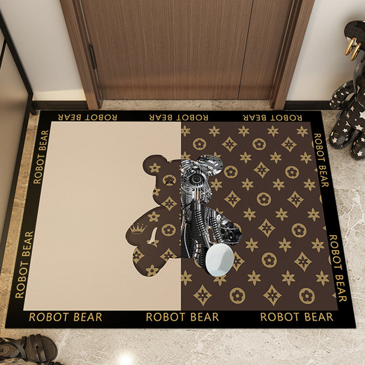 Cute Dog-Themed Entrance Mat