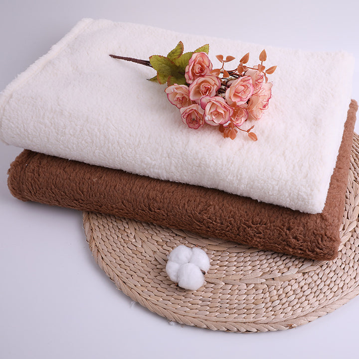 Plush Sherpa Throw Blanket With Ultra-Soft Microfleece And Breathable Backing