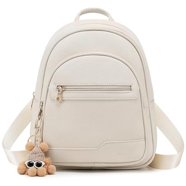 Stylish mini backpack with detachable keychain Kalsten