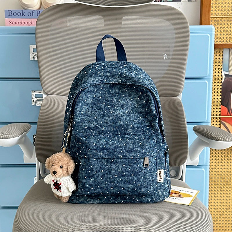 Stylish Polka Dot Everyday Backpack Kalsten