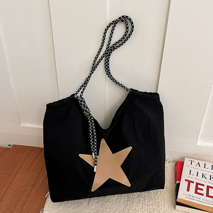 Casual Drawstring Bucket Bag