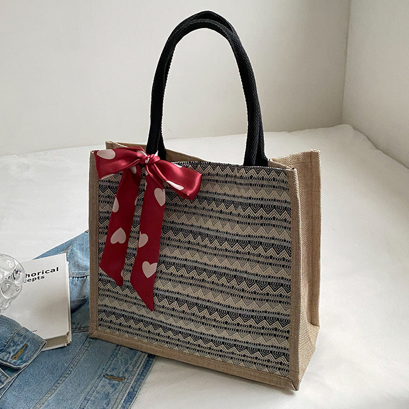 Decorative Patterned Tote Bag