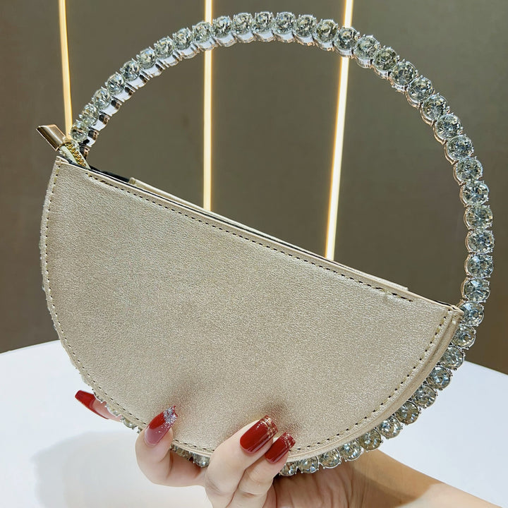 Crystal-Handled Evening Purse