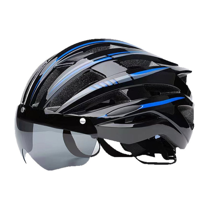 Road bike helmet with visor-friendly design and excellent ventilation Kalsten
