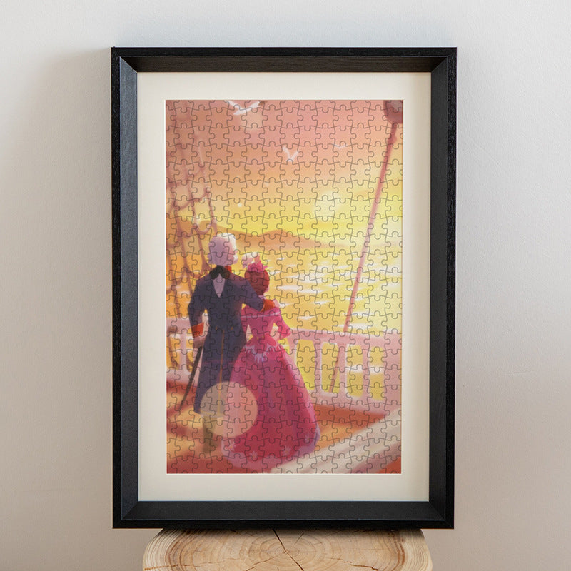Artistic Jigsaw Puzzle Frame
