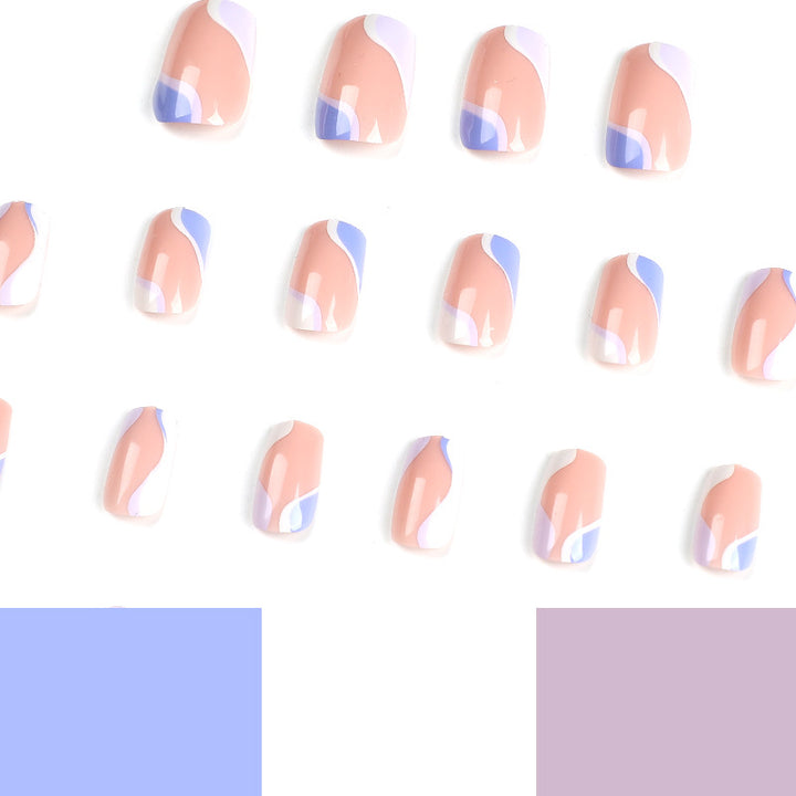Artful Nail Art with Geometric Patterns Kalsten