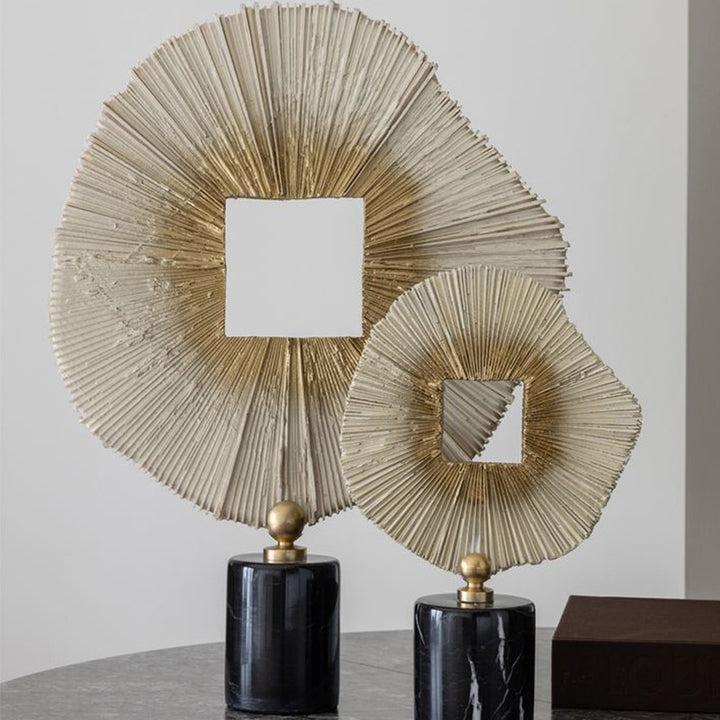Abstract Decorative Metal Sculpture