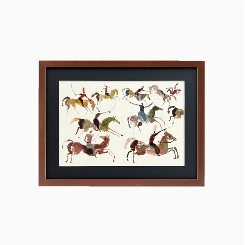 Artistic Equestrian Divided Wall Art
