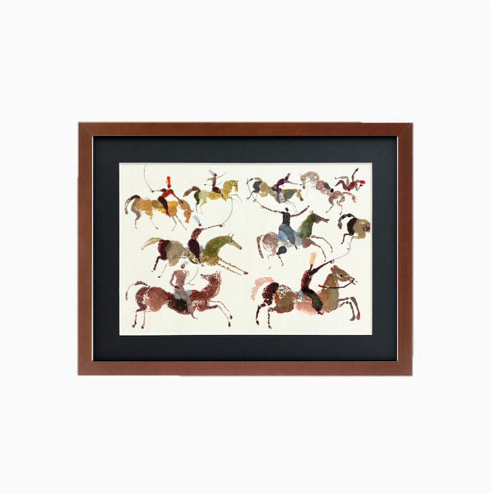 Artistic Equestrian Divided Wall Art