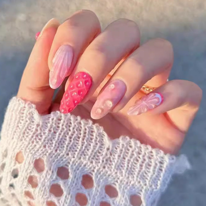 Artistic 3D Nail Art Enhancements Kalsten