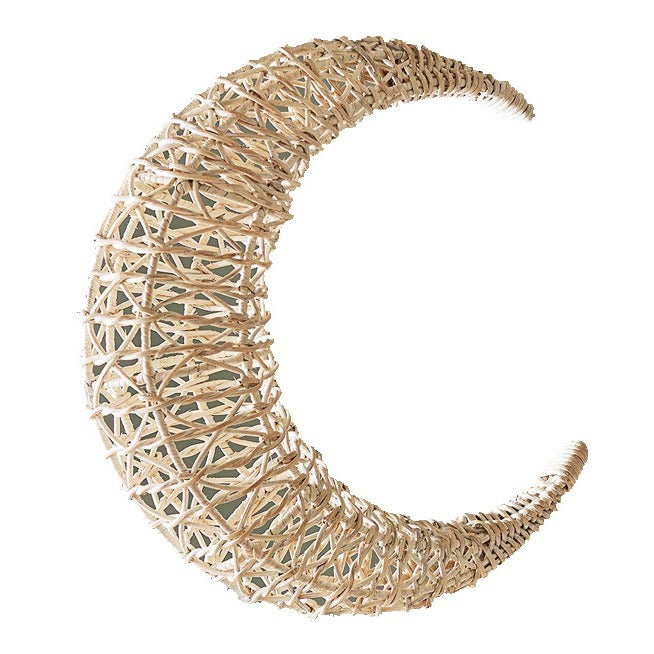 Stylish pendant light made of woven material Kalsten