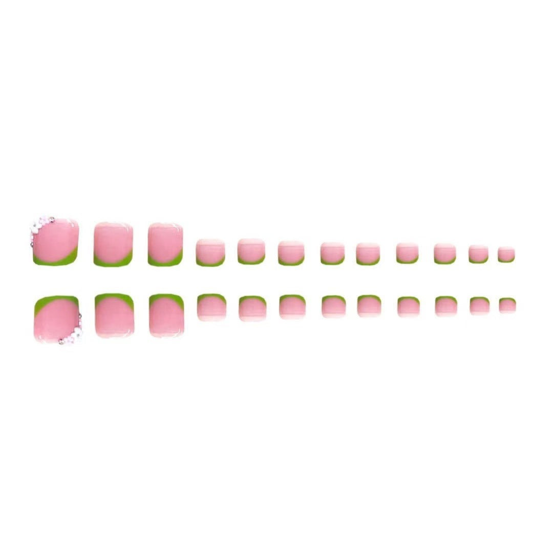 Floral Garden Acrylic Nail Art Extensions Kalsten