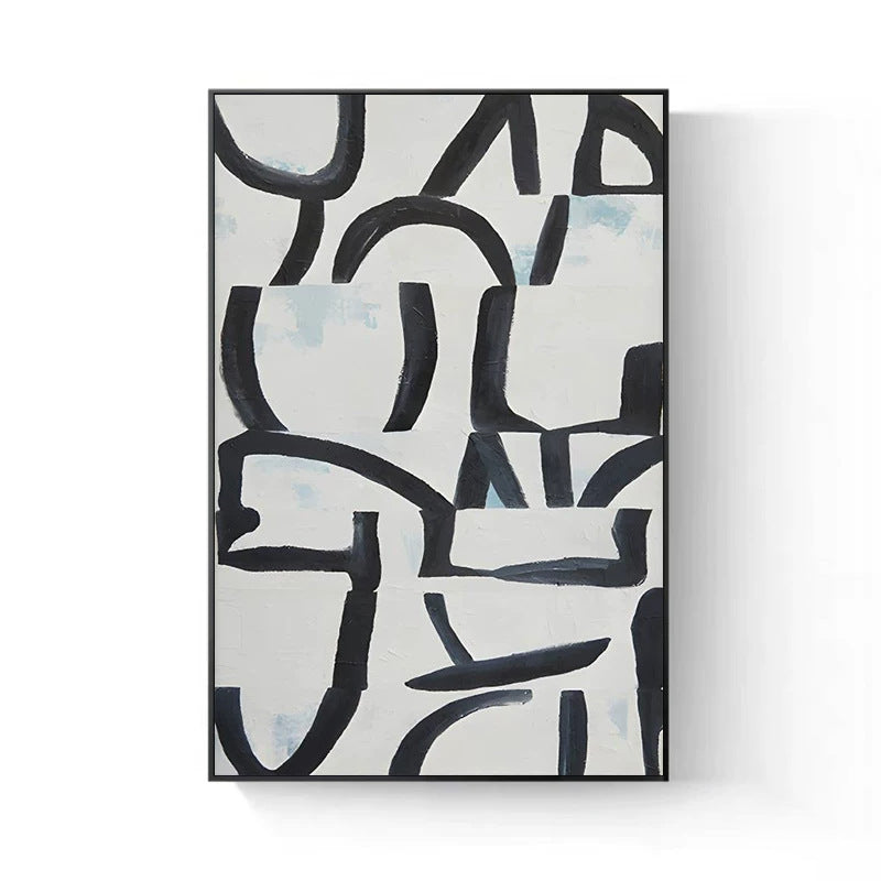 Abstract Geometric Wall Art Canvas