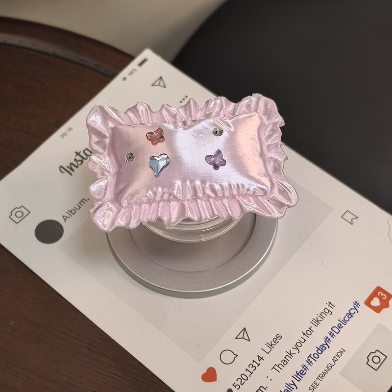 Decorative Ruffled Phone Grip Kalsten
