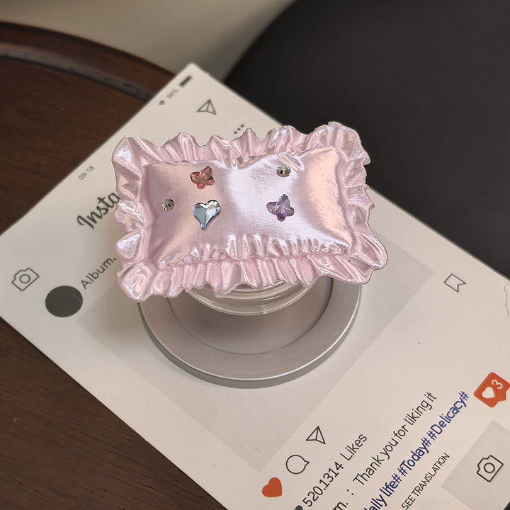 Decorative Ruffled Phone Grip Kalsten