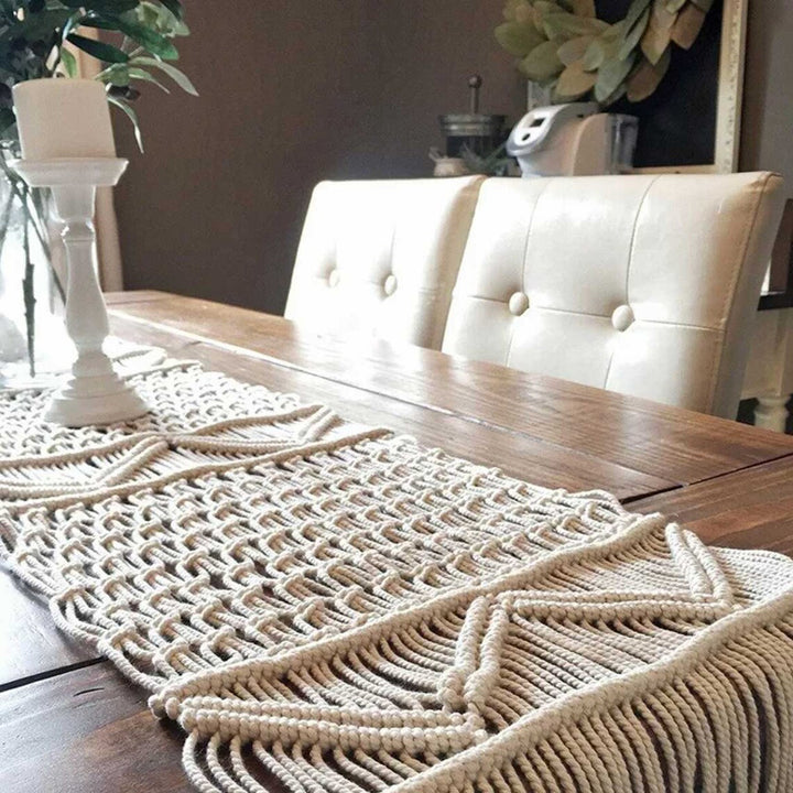 Macrame Table Runner Kalsten