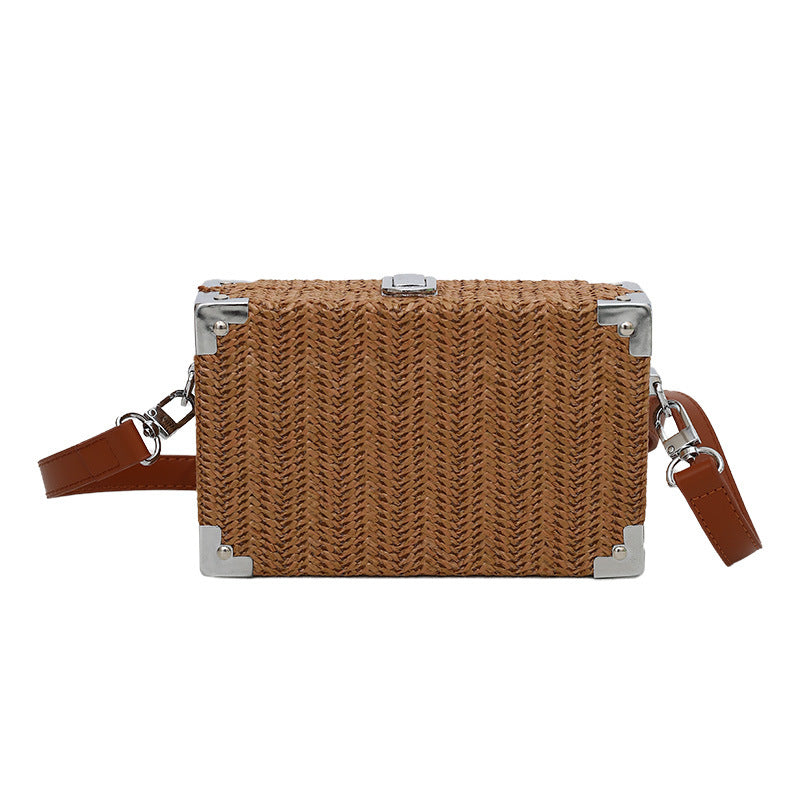 Chic Textured Crossbody Clutch