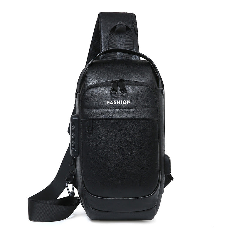 Versatile Leather Crossbody Sling Bag Kalsten
