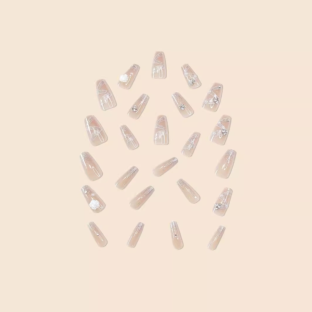 Decorative Acrylic Press-On Nails