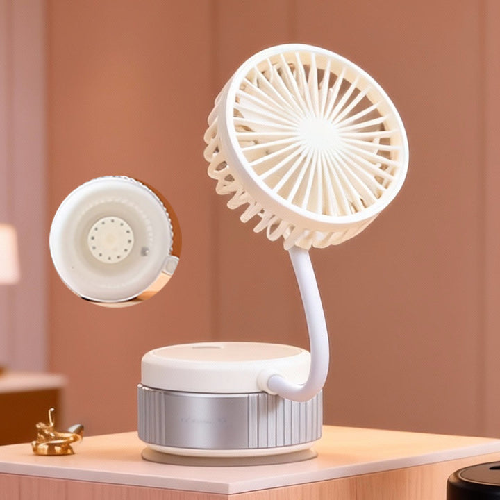 Ladies Portable Handheld Fan with Flexibly Adjustable Tilt Mechanism Kalsten