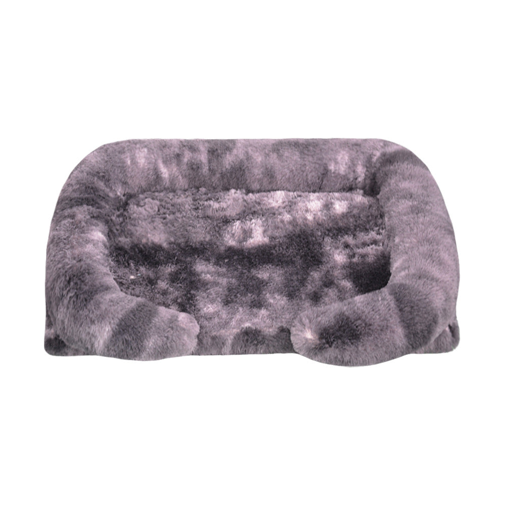 Plush Bolstered Dog Bed